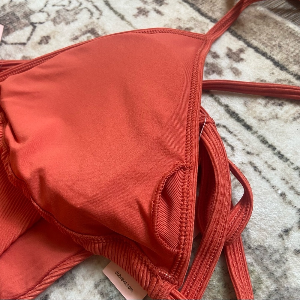 Burnt orange bikini set NWT